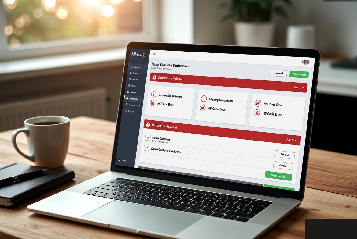 Why Dubai Customs Declarations Get Rejected — and What UAE Clearing Agents Can Do