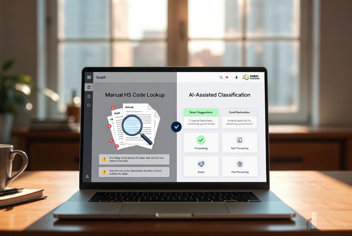 HS Code Classification for Dubai Customs: Manual Lookup vs AI-Assisted